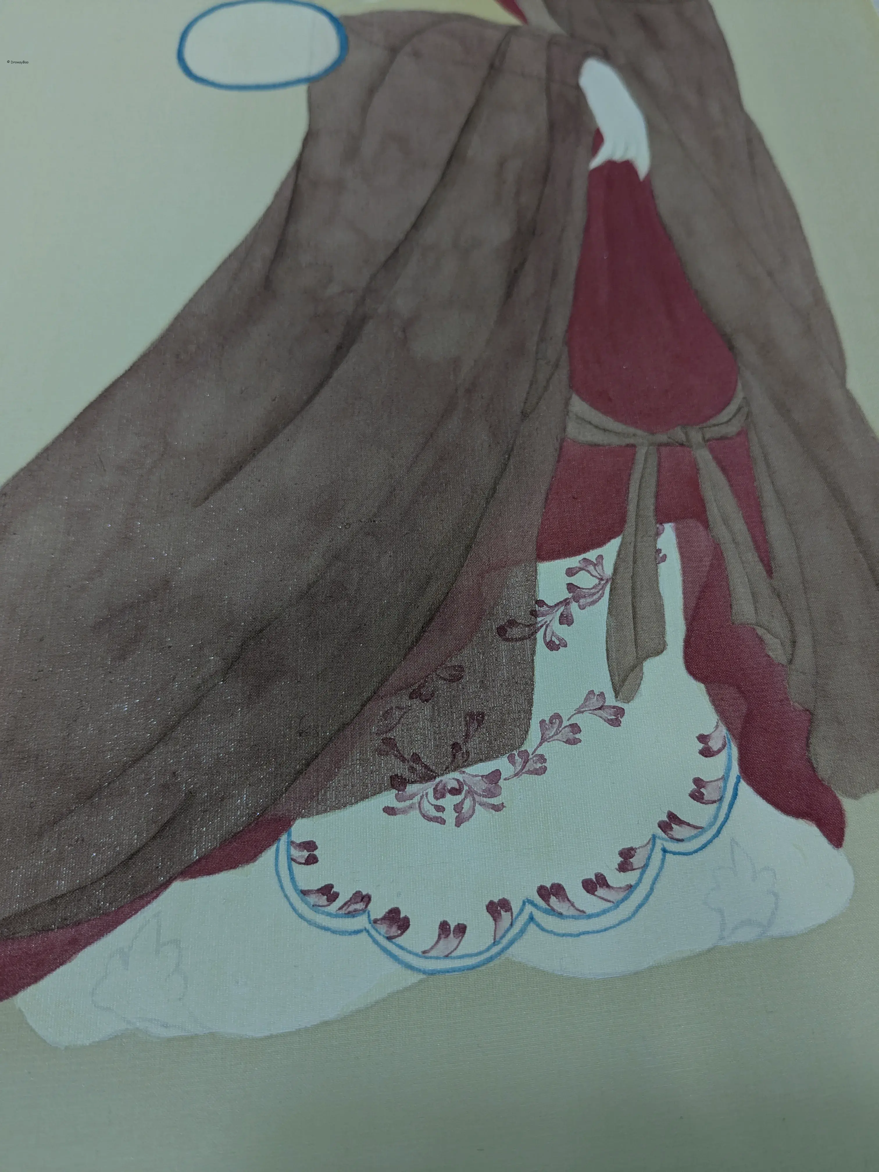 /images/painting/膠彩/臨摹_簪花仕女圖/過程/p1.webp